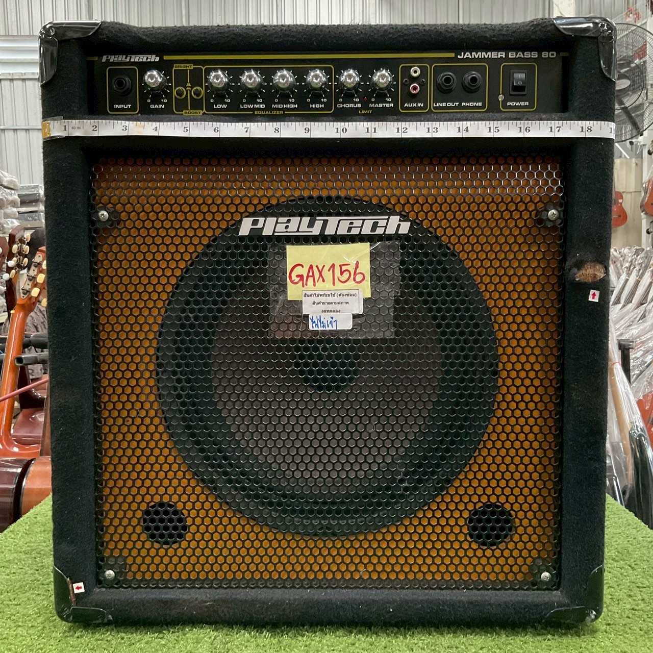 แอมป์เบส PlayTech : JAMMER BASS 80 สินค้าไม่พร้อมใช้งาน (ต้องซ่อม)