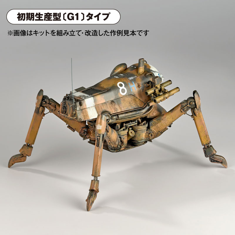 ARTPLA Maschinen Krieger H.A.F.S. GLADIATOR & Smile Eddie Amsel 1/35 Plastic Model(Pre-order)