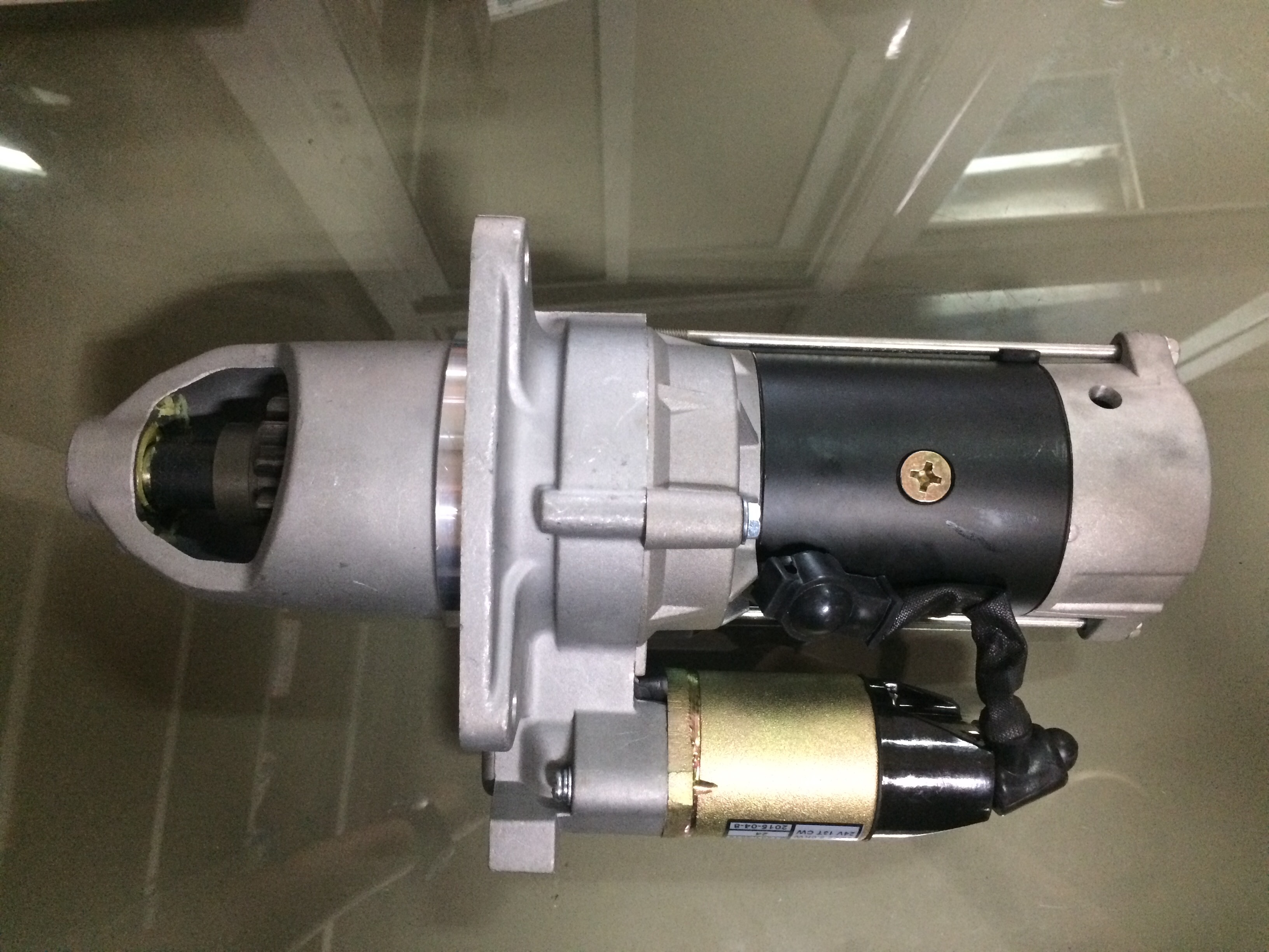 มอเตอร์สตาร์ท MITSUBISHI FUSO 6D22 เฉินหลง 6D20 SK09 SK400 FP FV KATO KOBELCO HYUNDAI 360 CUMMIN 13T 24V