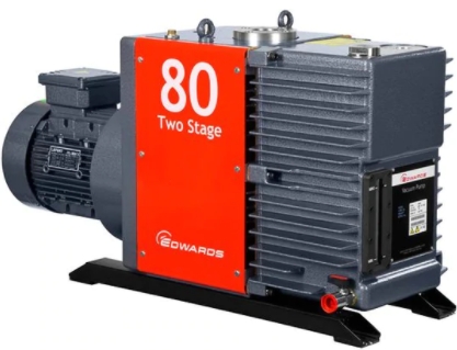 Edwards E2M80 Rotary Vane Vacuum Pump (3ph Motor 380-400V 50Hz, 230/460 60Hz)