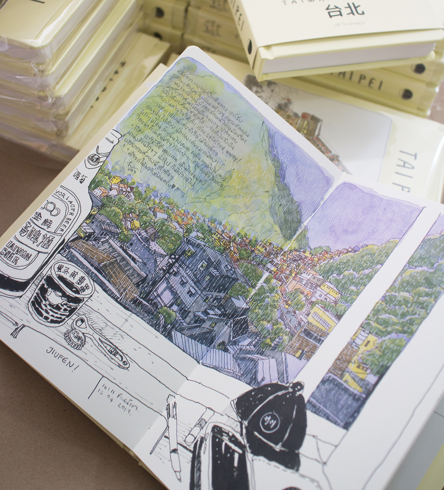 sasi's sketch book TAIWAN DIARY TAIPEI ศศิ สเก็ตซ์บุ๊ค ไต้หวัน ไดอารี่ ไทเป