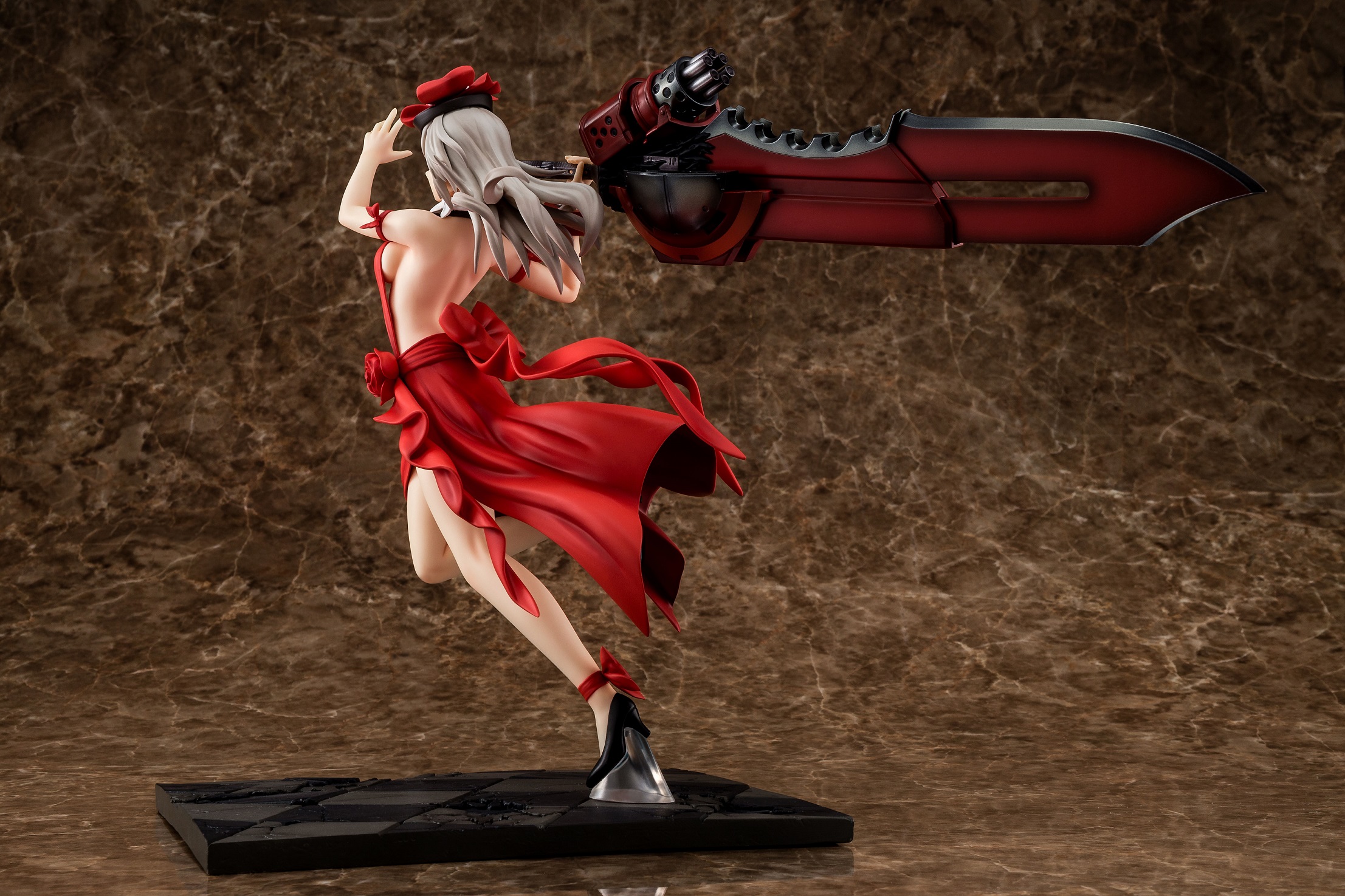GOD EATER Alisa Ilinichina Amiella Crimson Anniversary Dress Ver. 1/7 Complete Figure(In-Stock)