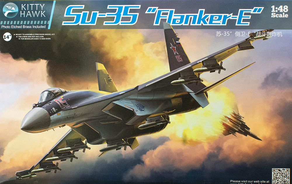 Kitty Hawk KH80142 1/48 SU-35 Flanker-E