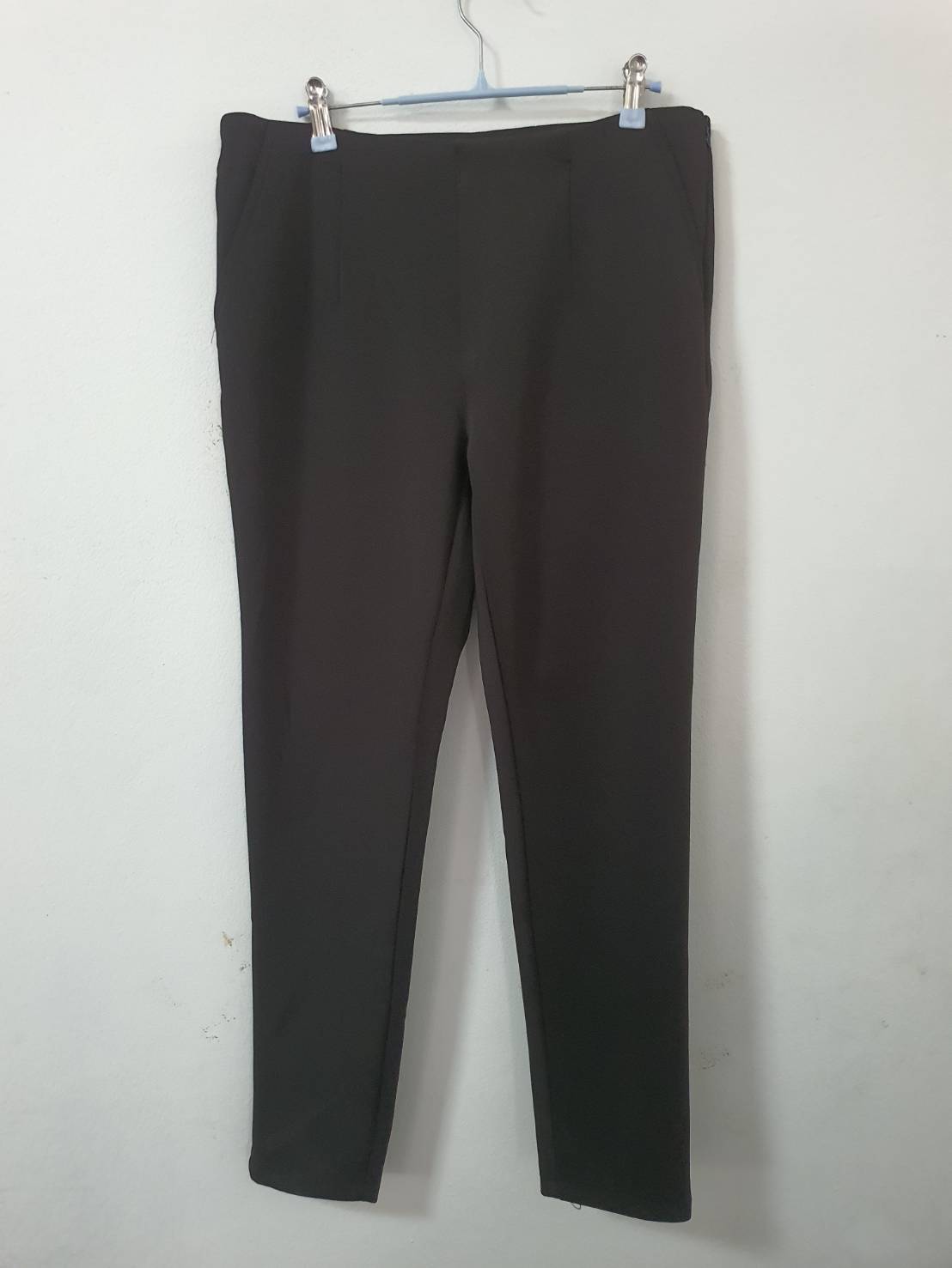 FF06513 กางเกงผ้ามือสอง สีดำ NUK เอว 30-32 นิ้ว