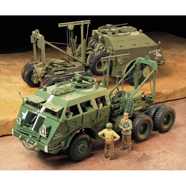 โมเดลรถบรรทุกทหารทามิย่า ขนาด 1/35 Tamiya TA35244 Tamiya M26 Armored Tank Recovery Vehicle