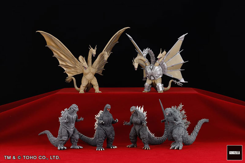 Gekizou Series Successive Generations Godzilla, Kaiju Part.1 6Pack BOX(Pre-order)