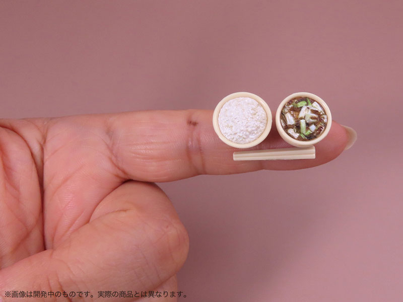 Pripra Food for Figures Vol.5 Jidaigeki Style Classical Meal 1/12 Painted Plastic Model(Pre-order)