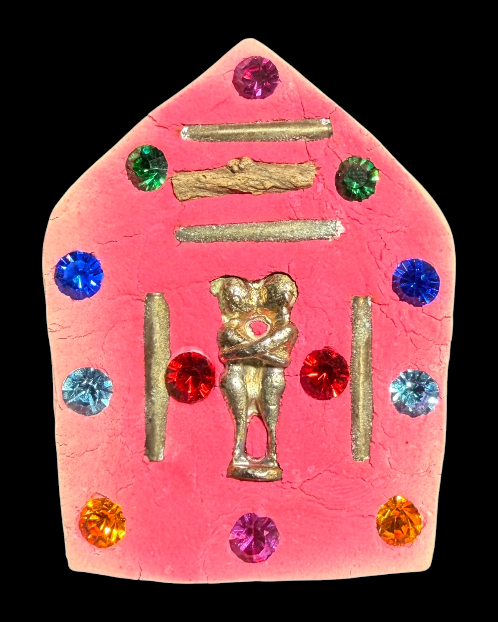 พญาเขาคำเขารักเขาหลง (สีชมพู) Golden Horn Prince. (pink color) SKU-03536