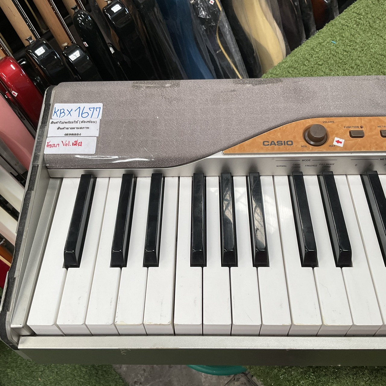 เปียโน CASIO : PX-110 สินค้าไม่พร้อมใช้งาน (ต้องซ่อม)