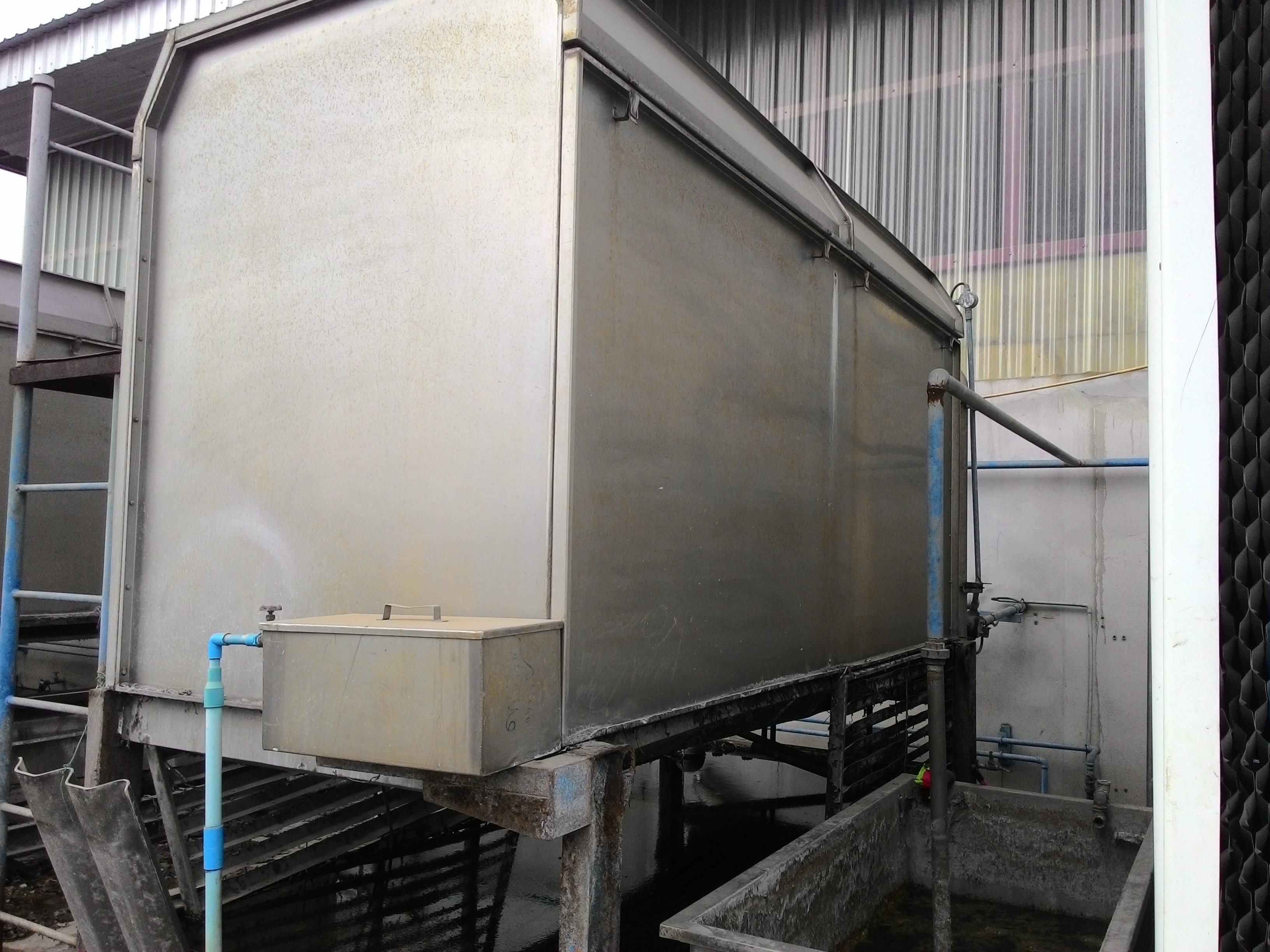 เครื่องผลิตน้ำแข็งหลอด ขนาด 30 ตัน/วัน คอมเพรสเซอร์ Mycom 6 B