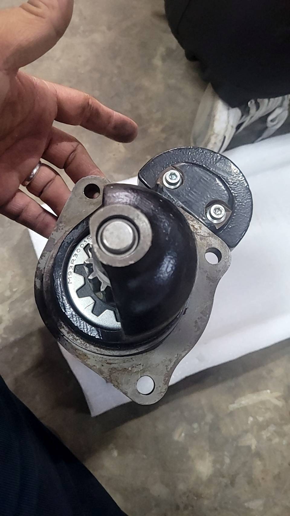 ไดสตาร์ท CUMMINS จีน เครื่อง 6BT 24V 12 ฟัน