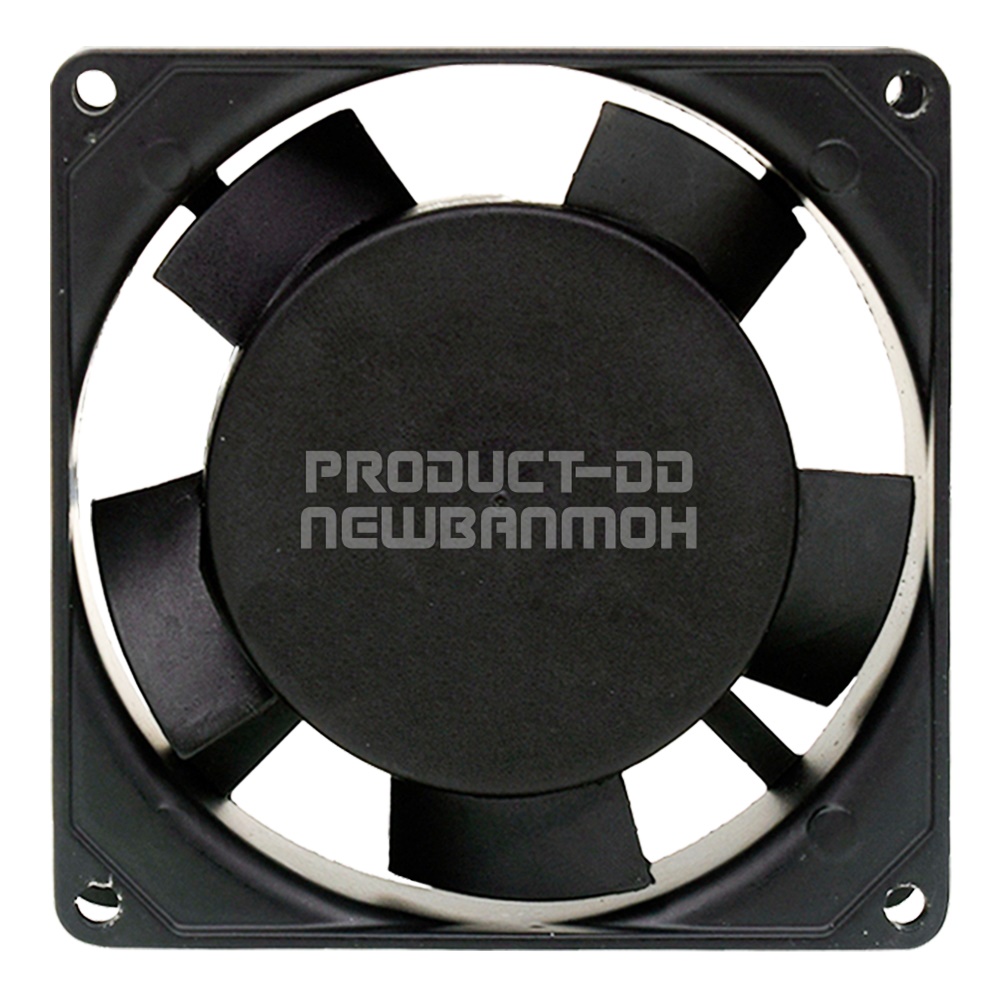 พัดลมระบายความร้อน AC 220V 9225HSL บุช Sleeve Bearing ขนาด 3.5 นิ้ว (9.2x9.2x2.5 ซม.)