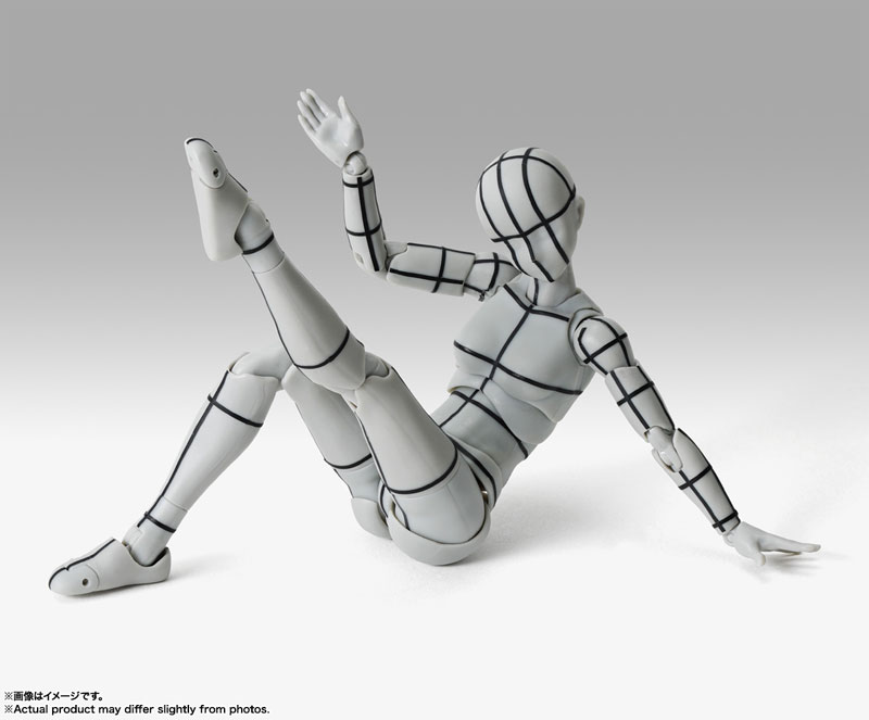 S.H.Figuarts Body-chan -Sports- Edition -Wire Frame- (Gray Color Ver.)(Pre-order)