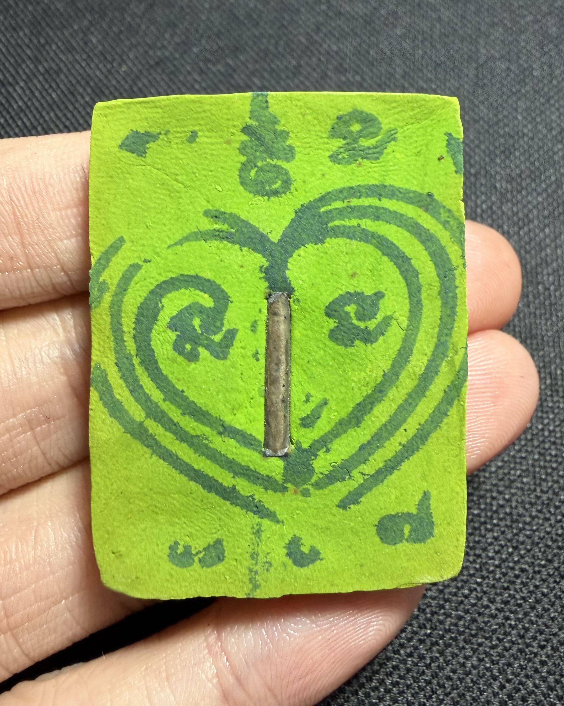 พญาเขาคำเขารักเขาหลง (สีเขียว) Golden Horn Prince. (green color) SKU-03538