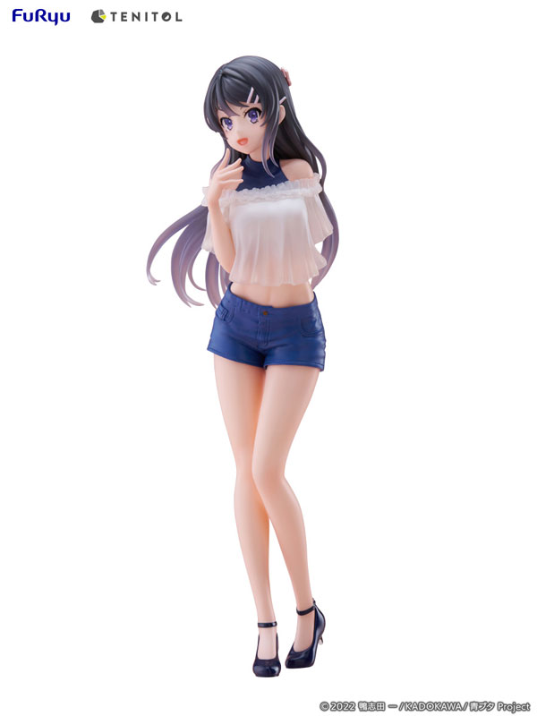 TENITOL TALL Rascal Does Not Dream of Bunny Girl Senpai Mai Sakurajima 1/7 Scale Figure(Pre-order)