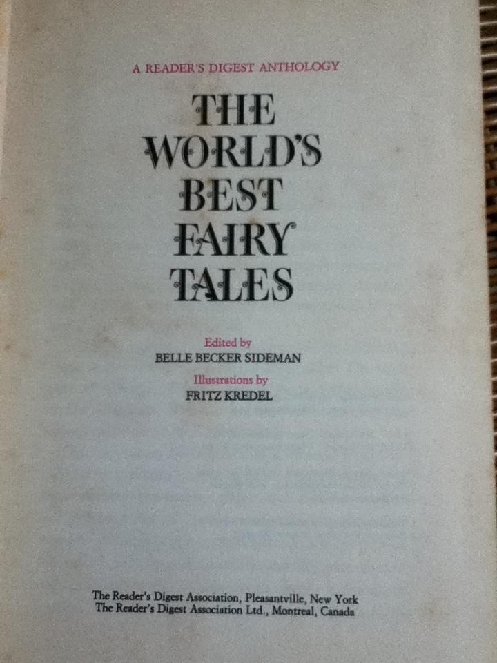 THE WORLD'S BEST FAIRY TALES Edited by Belle Becker Sideman
