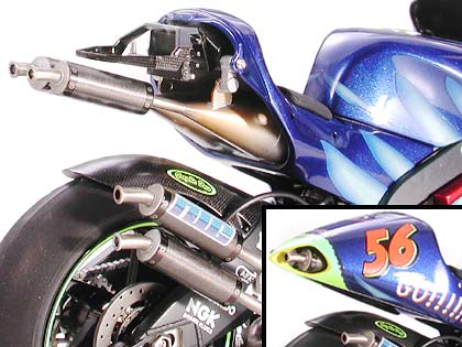 โมเดลมอเตอร์ไซด์ทามิย่า ขนาด 1/12 Tamiya TA14086 Tech3 Yamaha YZR500'01