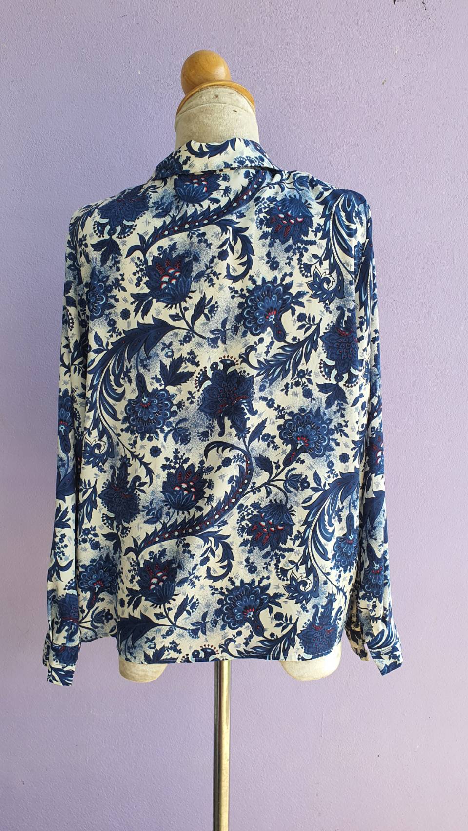 FF02967 เเสื้อแฟชั่นวินเทจ มือสอง D'ALLAIRD'S อก free-43 นิ้ว