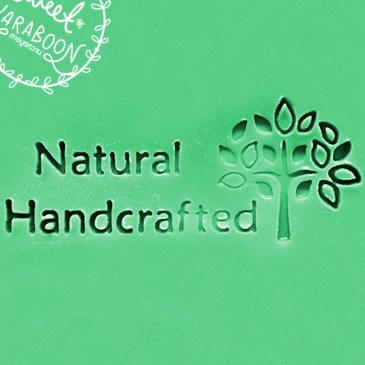 HANDCRAFTED SOAP STAMP 5.2 x 5.2 CM.