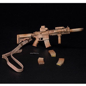 WM-04C Assault Rifle Set Desert Camouflage 1/12 Action Figure Complete Model Option Part(Pre-order)