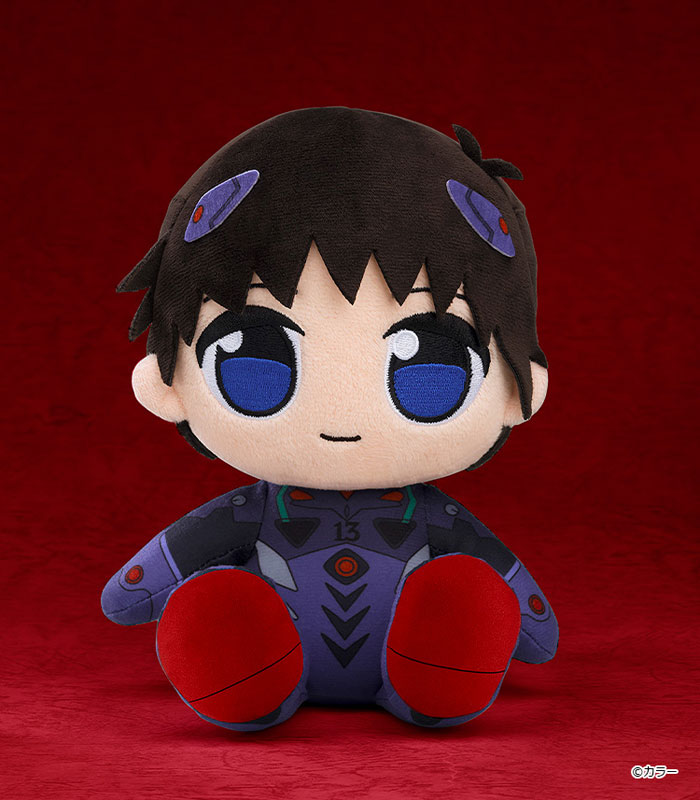 Kuripan Plushie Rebuild of Evangelion Shinji Ikari (Black Plugsuit)(Pre-order)