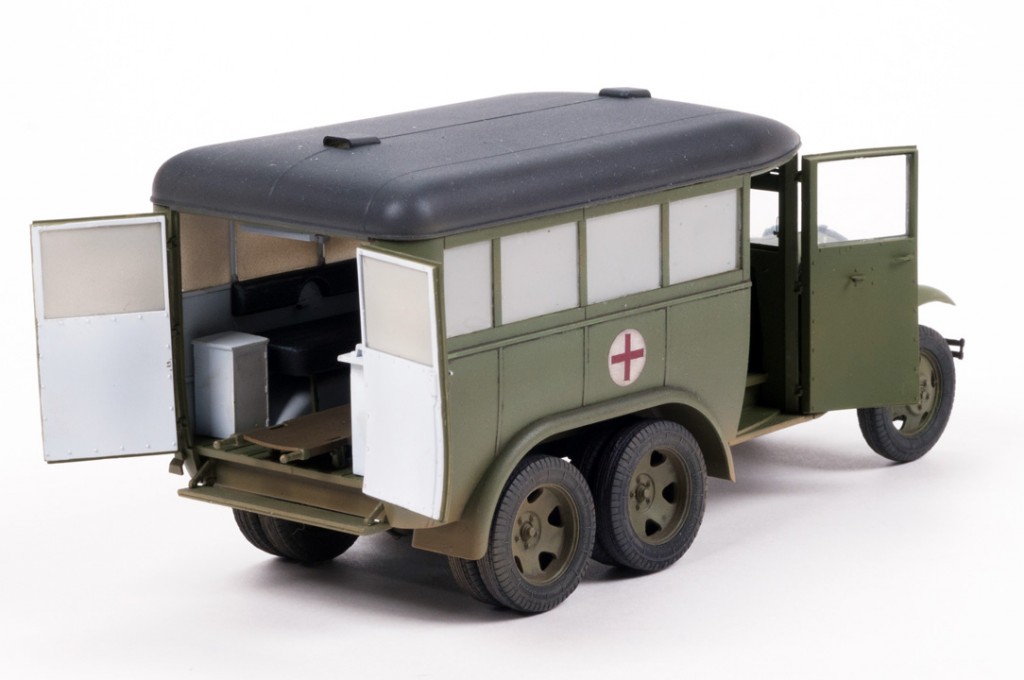 โมเดลรถพยาบาล MiniArt ขนาด 1/35 MI35164 Gaz-05-194 Ambulance