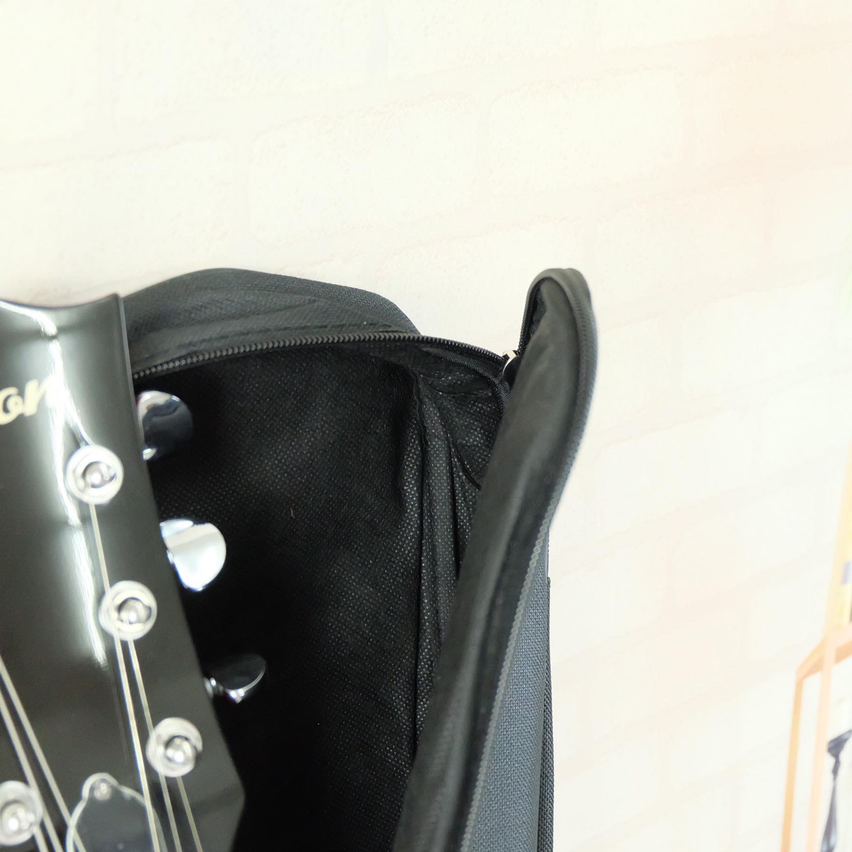 กระเป๋าซอฟเคส กีต้าร์ไฟฟ้า ผ้าอ๊อกฟอร์ด 600D สีดำ