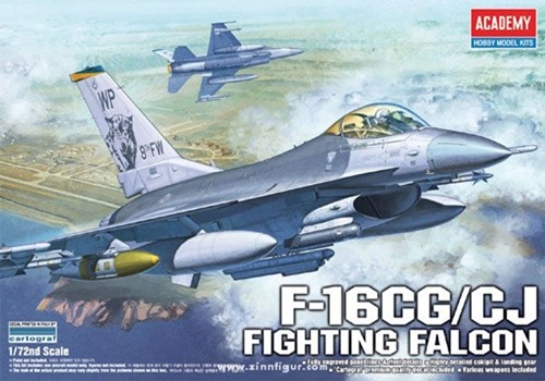 โมเดลเครื่องบินจำลอง Academy ขนาด 1/72 AC12415 F - 16CG/CJ FIGHTING FALCON