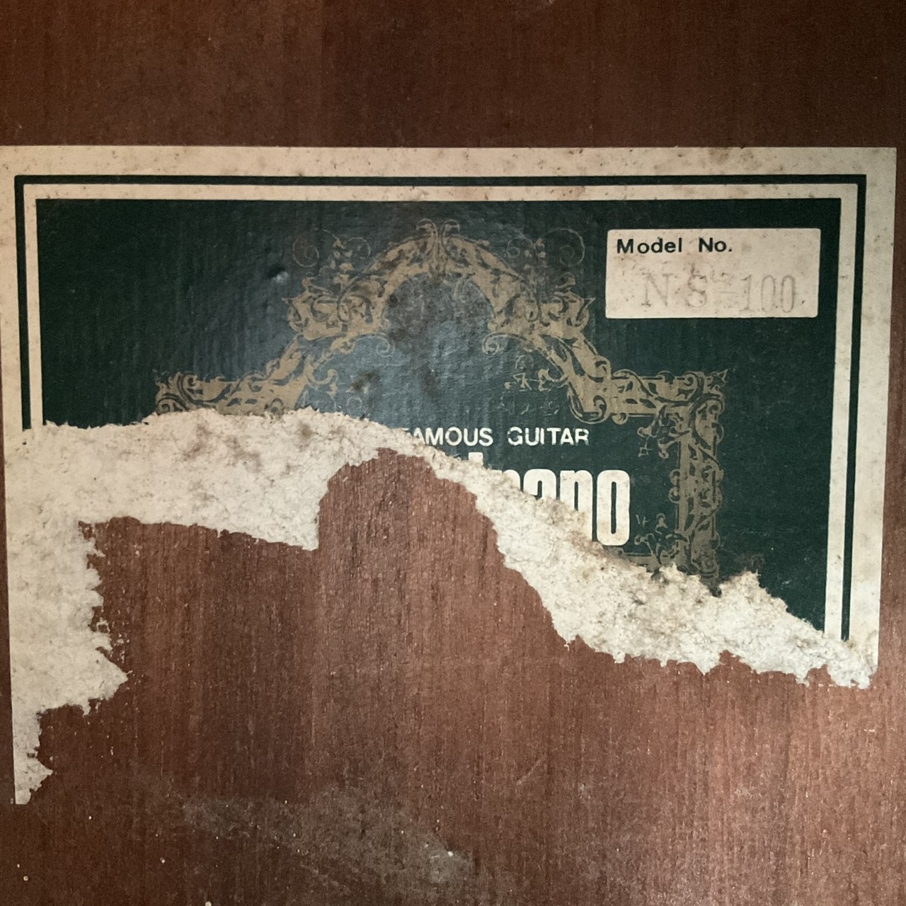 กีต้าร์คลาสสิค New Shinano : NS-100