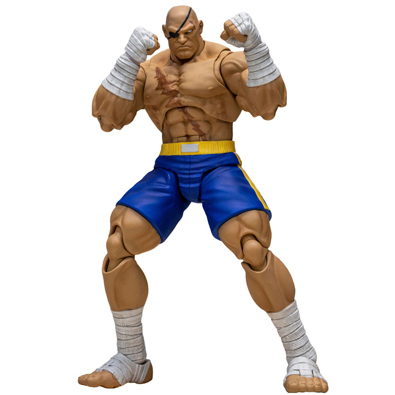 Street Fighter Alpha 3 1/12 Scale Action Figure Sagat(Provisional Pre-order)