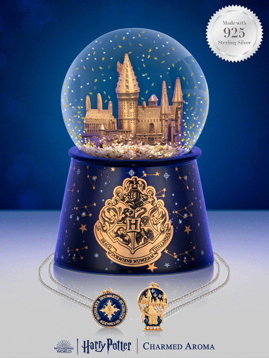 Harry Potter Hogwarts Snow Globe Jewelry Candle