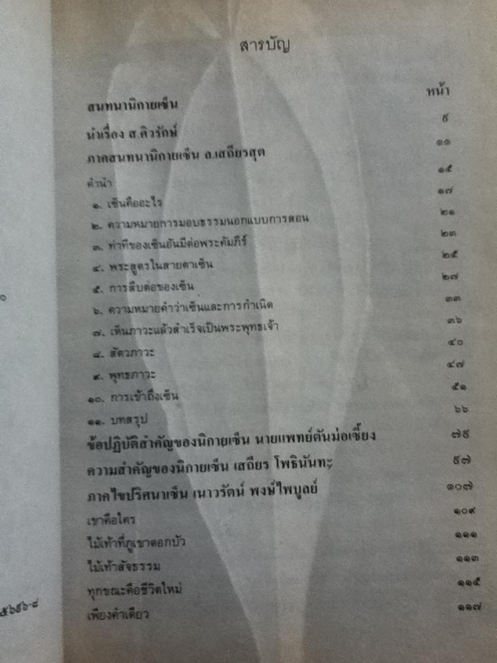 สนทนานิกายเซ็น/ นพ.ตันม่อเซี้ยง, เสถียร โพธินันทะ และคณะ