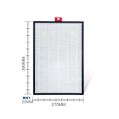 AFS0018 ชุดกรองฝุ่นในอากาศ ขนาด 39 x 27 x 3.5 ซม. (39 x 27 x 2+1.5 ซม.)