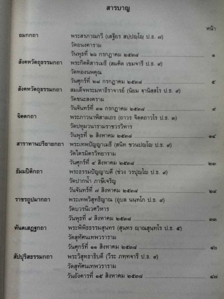 พระธรรมเทศนา ในงานบำเพ็ญพระราชกุศลปัณณาสมวารพระบรมศพสมเด็จพระศรีนครินทราบรมราชชนนี