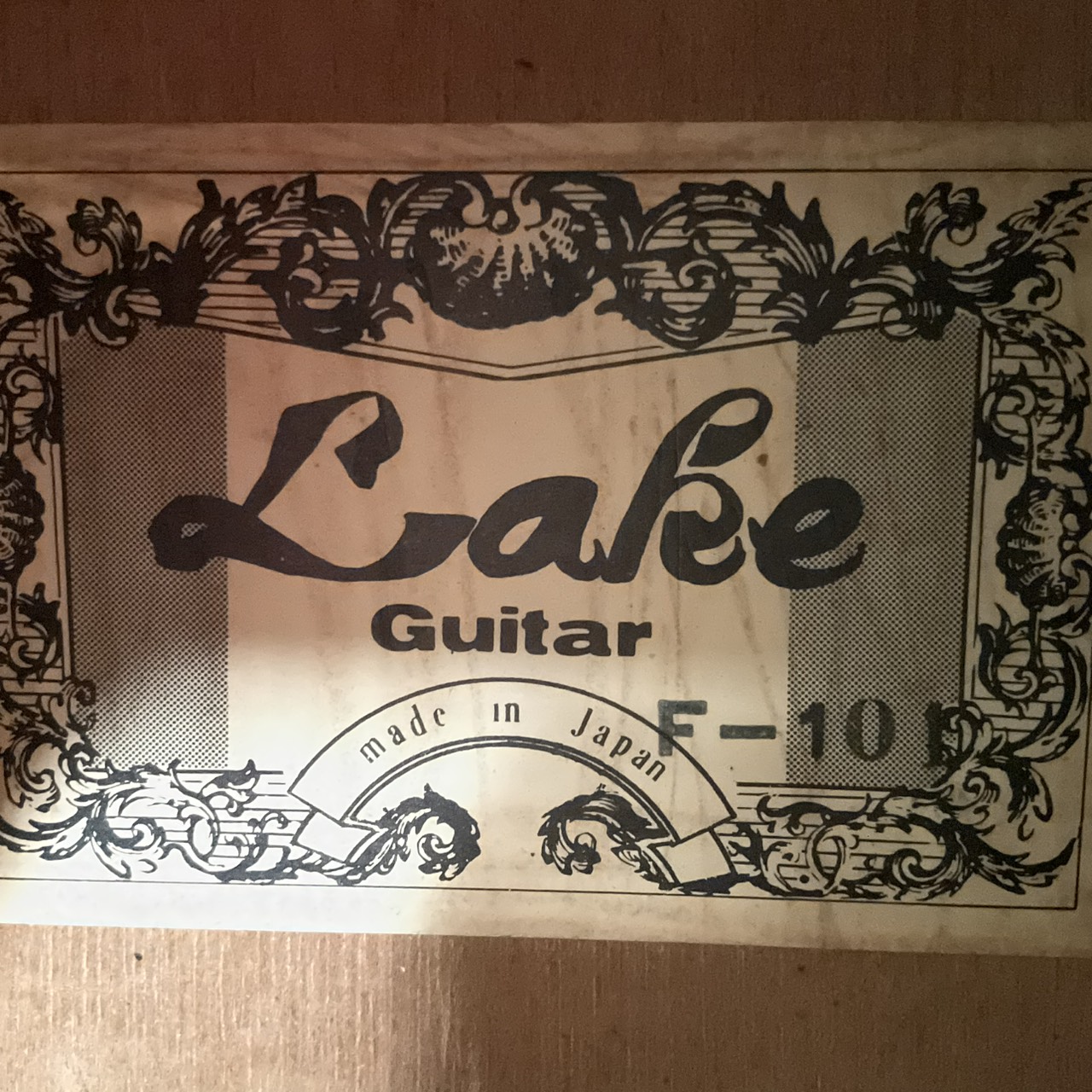 กีต้าร์โปร่ง Great Lake : F-101