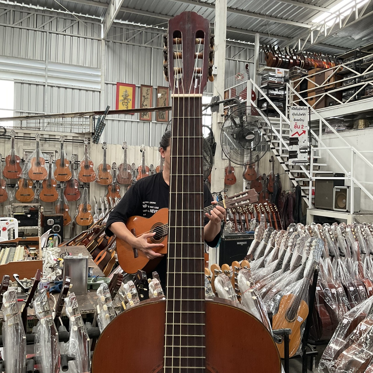 กีต้าร์คลาสสิค No Brand