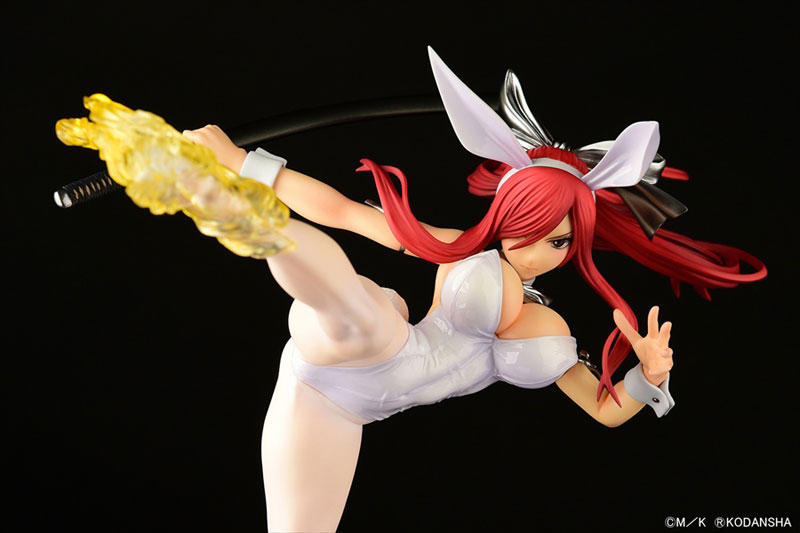 FAIRY TAIL Erza Scarlet High Kick ver. White Rabbit 1/6 Complete Figure(Pre-order)(Single Shipment)