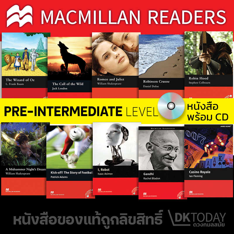 MACMILLAN READERS PRE-INTERMEDIATE LEVEL (BOOK AND CD)