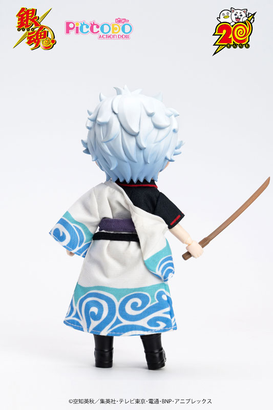 PICCODO ACTION DOLL Gintama Gintoki Sakata Chibi Doll(Provisional Pre-order)
