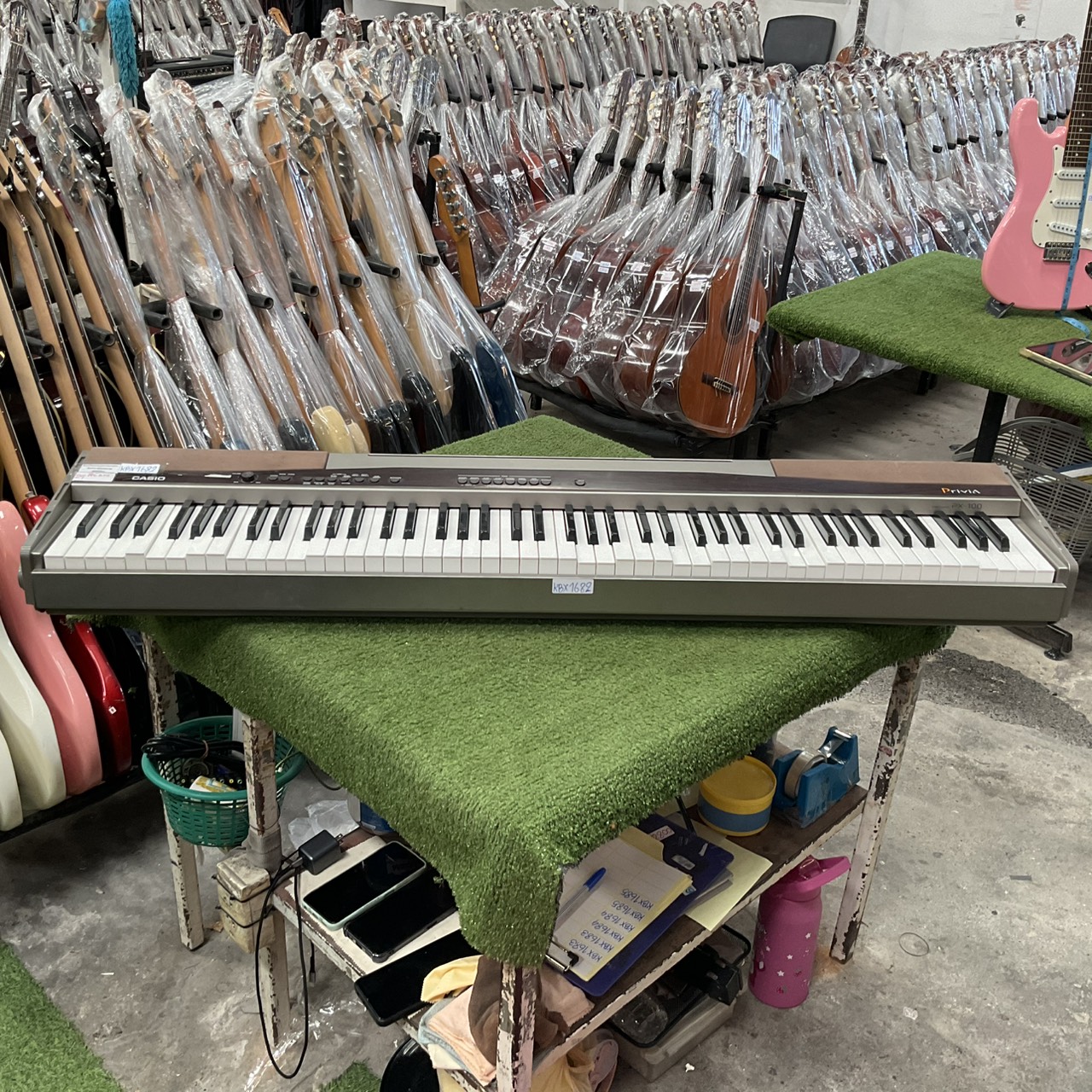 เปียโน CASIO : PX-100 สินค้าไม่พร้อมใช้งาน (ต้องซ่อม)