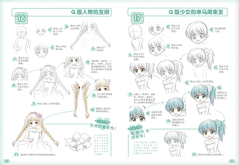 (Pre-order) หนังสือสอนวาดการ์ตูนด้วยดินสอสีไม้กับ 99 ตัวอย่าง สำหรับวาดการ์ตูนย่อส่วนสไตล์จิบิ