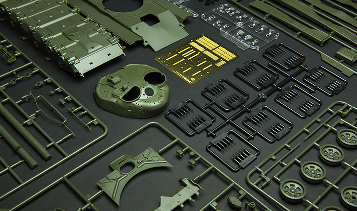 โมเดลรถถัง Meng Model ขนาด 1/35 TS-014 Russian Main Battle Tank T-90 w/TBS-86 TANK DOZER