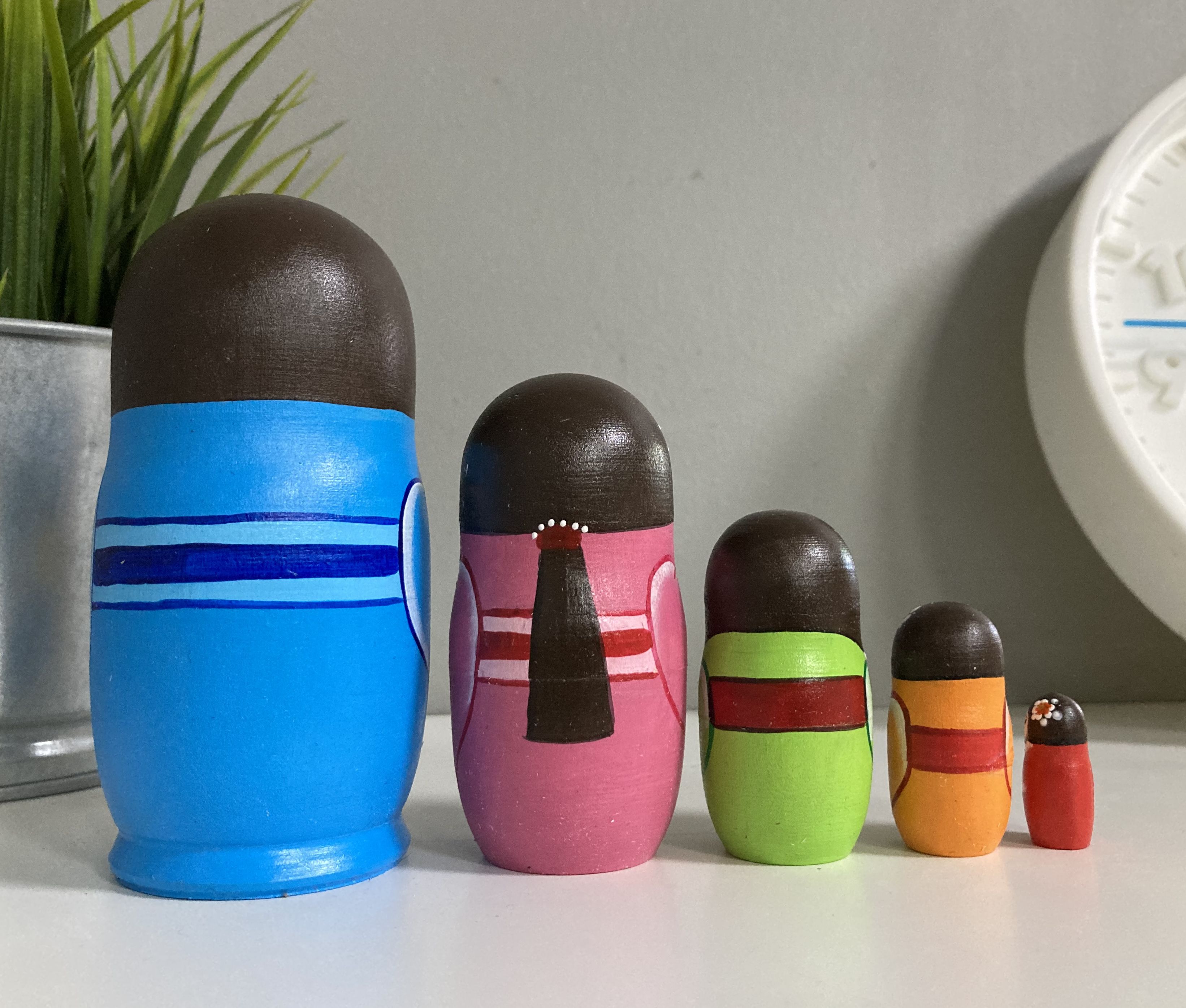 ตุ๊กตาแม่ลูกดก (Matryoshka) - From Russia With Love "Japanese Blue"