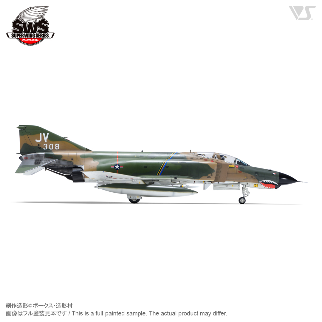 โมเดลเครื่องบิน Zoukei-Mura SWS 1/48 No.10 F-4E Early PHANTOM II