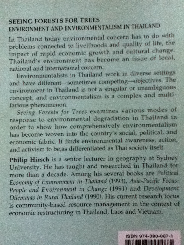 SEEING FORESTS FOR TREES