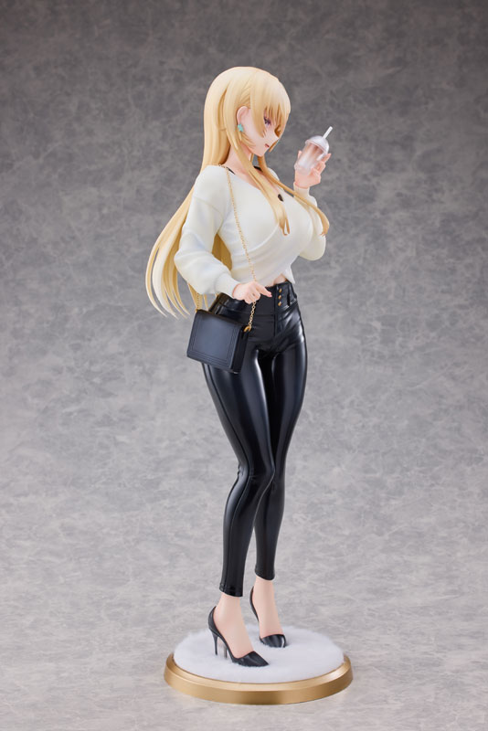 Aoi Koigakubo Illustrated by Fujiko 1/4 Complete Figure Leather Pants Deluxe Edition(Pre-order)