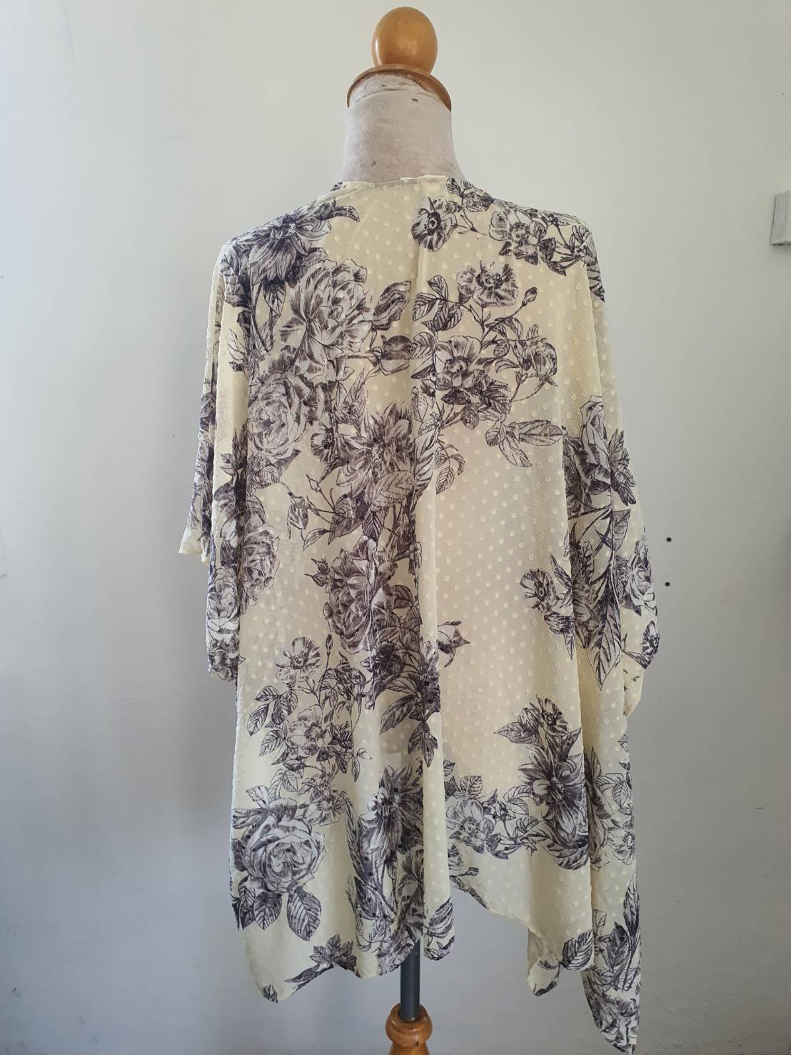FF05586 เสื้อคลุม มือสอง ชีฟอง แบรนด์ maurices one size