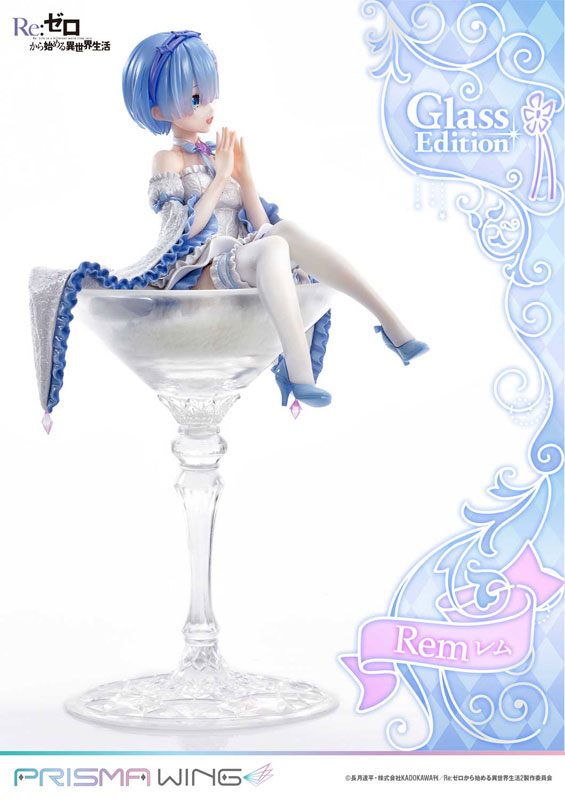 PRISMA WING Re:ZERO -Starting Life in Another World- Rem Glass Edition 1/7 Complete Figure(Pre-order)