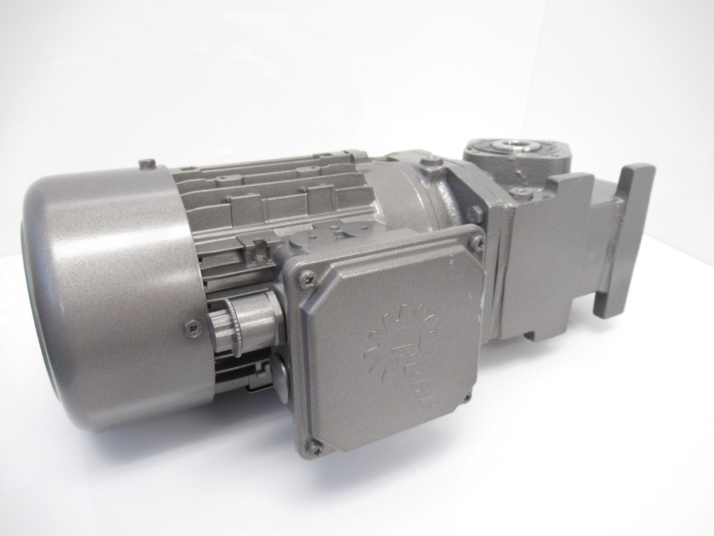 INDUCTION MOTOR WITH GEAR HEAD, NORD, MOTOR TYPE: SK71L/4 BRE5 0.37KW