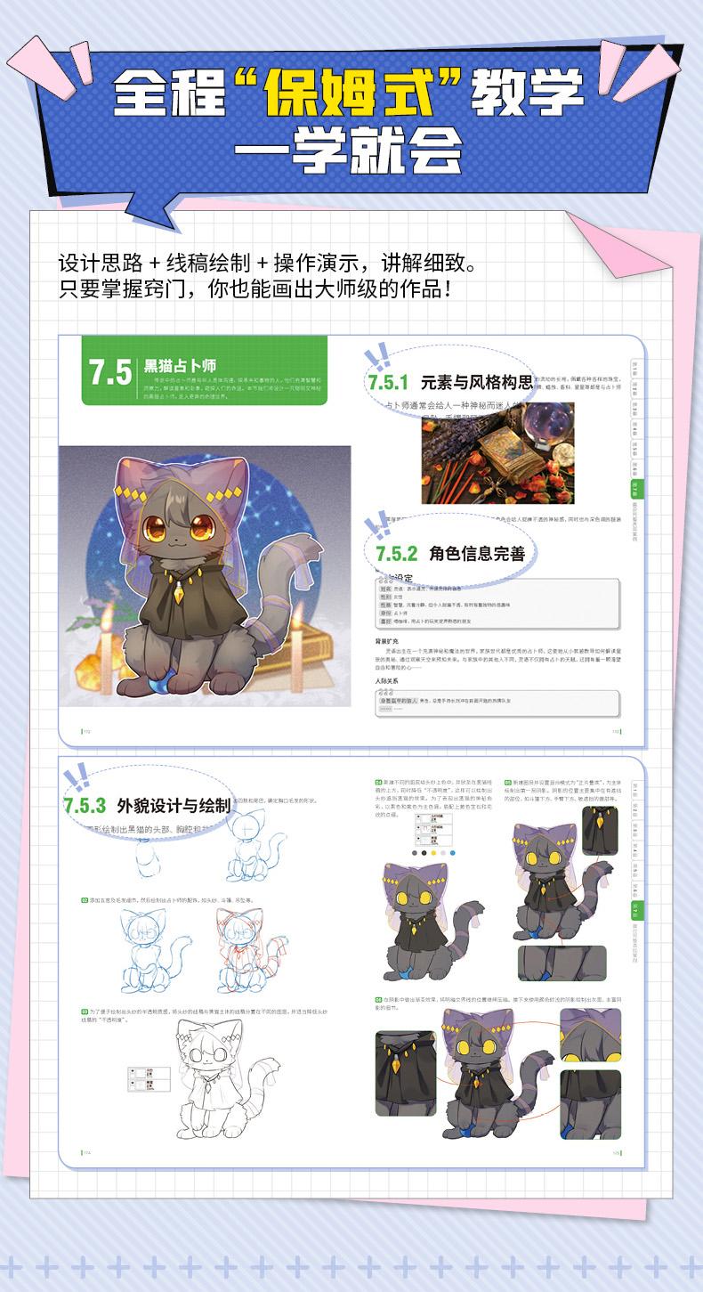 (Pre-order) หนังสือเทคนิควาดคาแรคเตอร์ Furry